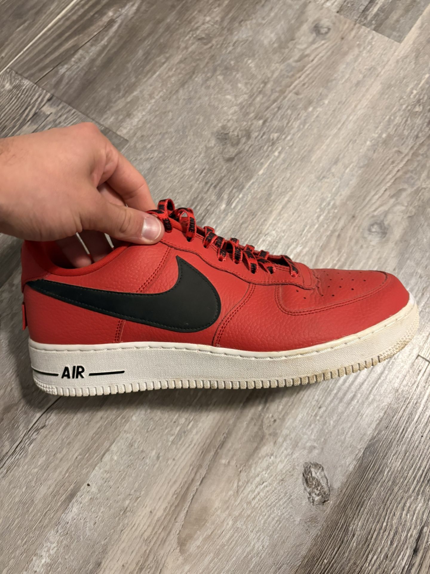Nike Air Force 1s Red