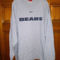 MENS XL REEBOK CHICAGO BEARS SHIRT 