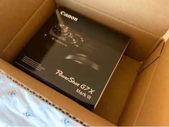 Canon G7x mark iii brand new