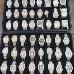Iced-Out Luxury Style Watch Collection