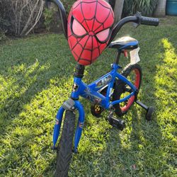Spiderman Bicycle With Training Wheels 