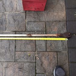 3’ Long Interchangeable Handle 3/4” Drive Ratchet
