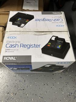 Royal 140DX Electronic Cash Register, Black