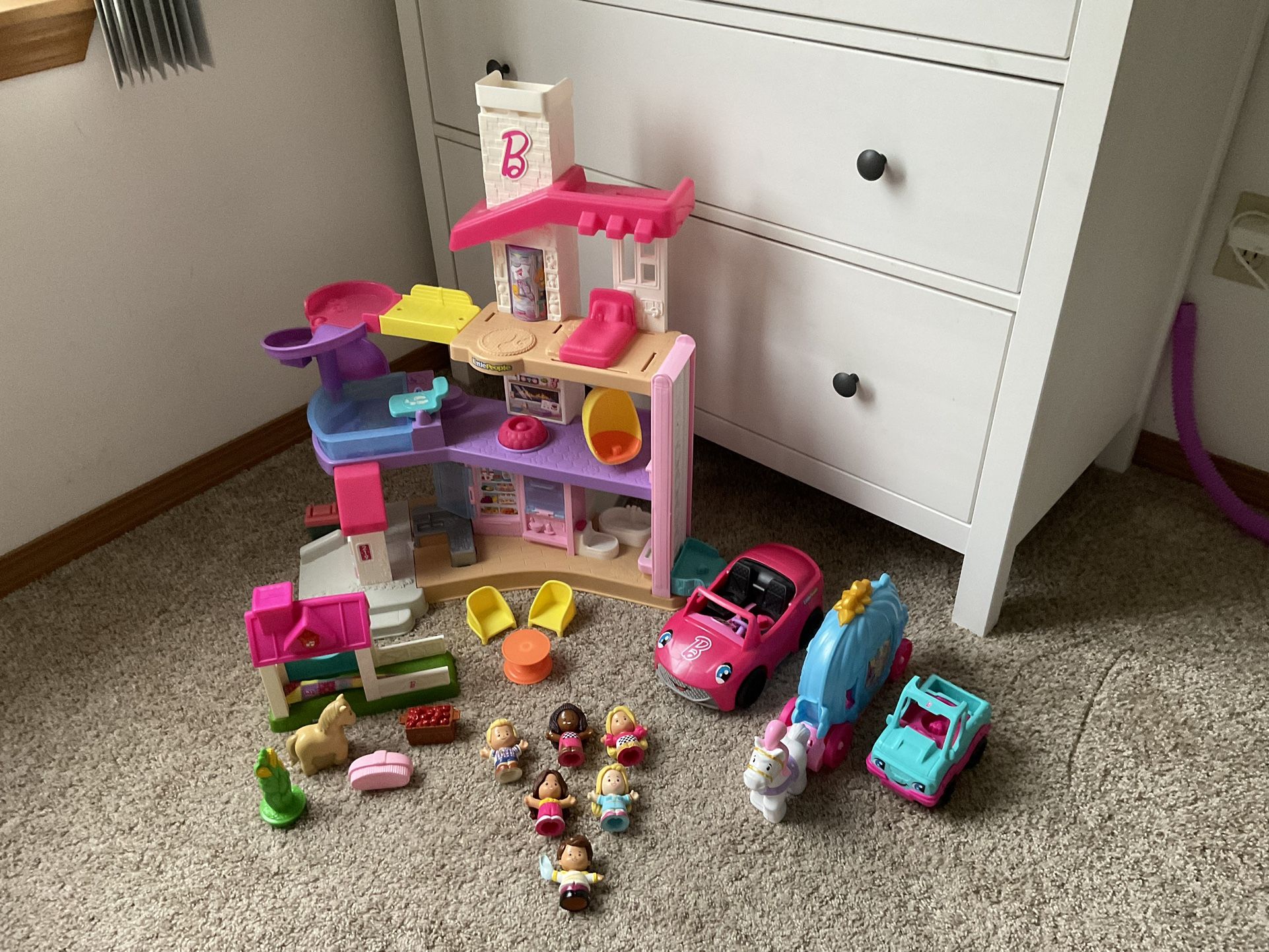 Little People Barbie Lot