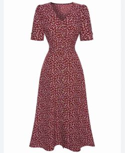 Dress size x-large can fit smaller medium-large new