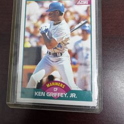 1989 Score Rookie & Traded - Ken Griffey Jr #100T (RC)