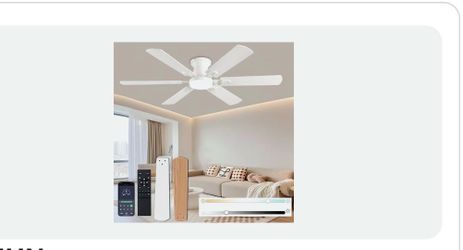 56 inches Ceiling fan with the remote control