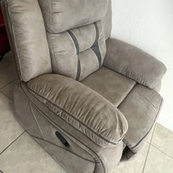 Leather Recliner 