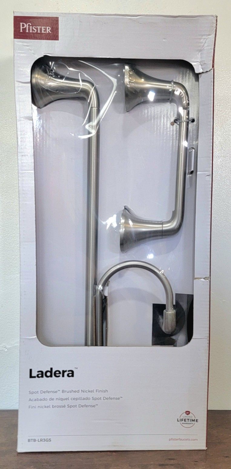 Pfister Ladera BTB-LR3GS 3 Pice Set Bar Towel Ring Toilet Paper Holder
