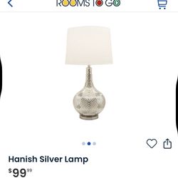 Harnish Silver Lamps Set