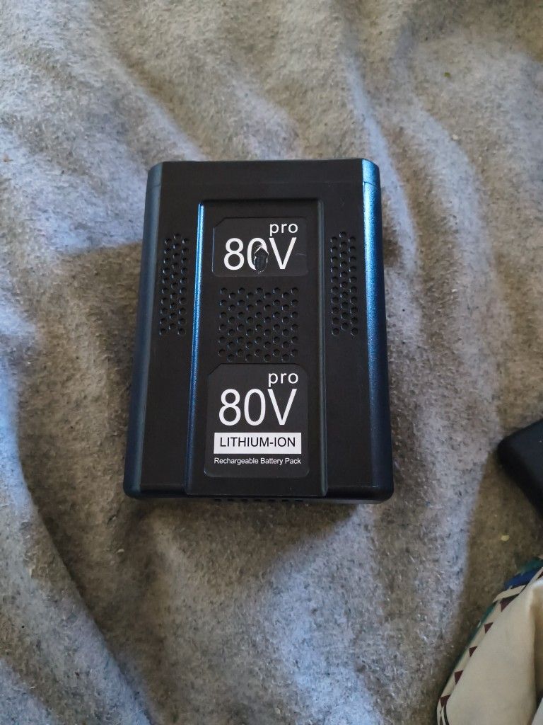 80 V Lithium-ion battery.