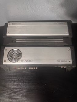 Kenwood KAC-7202 bass boosted amplifier