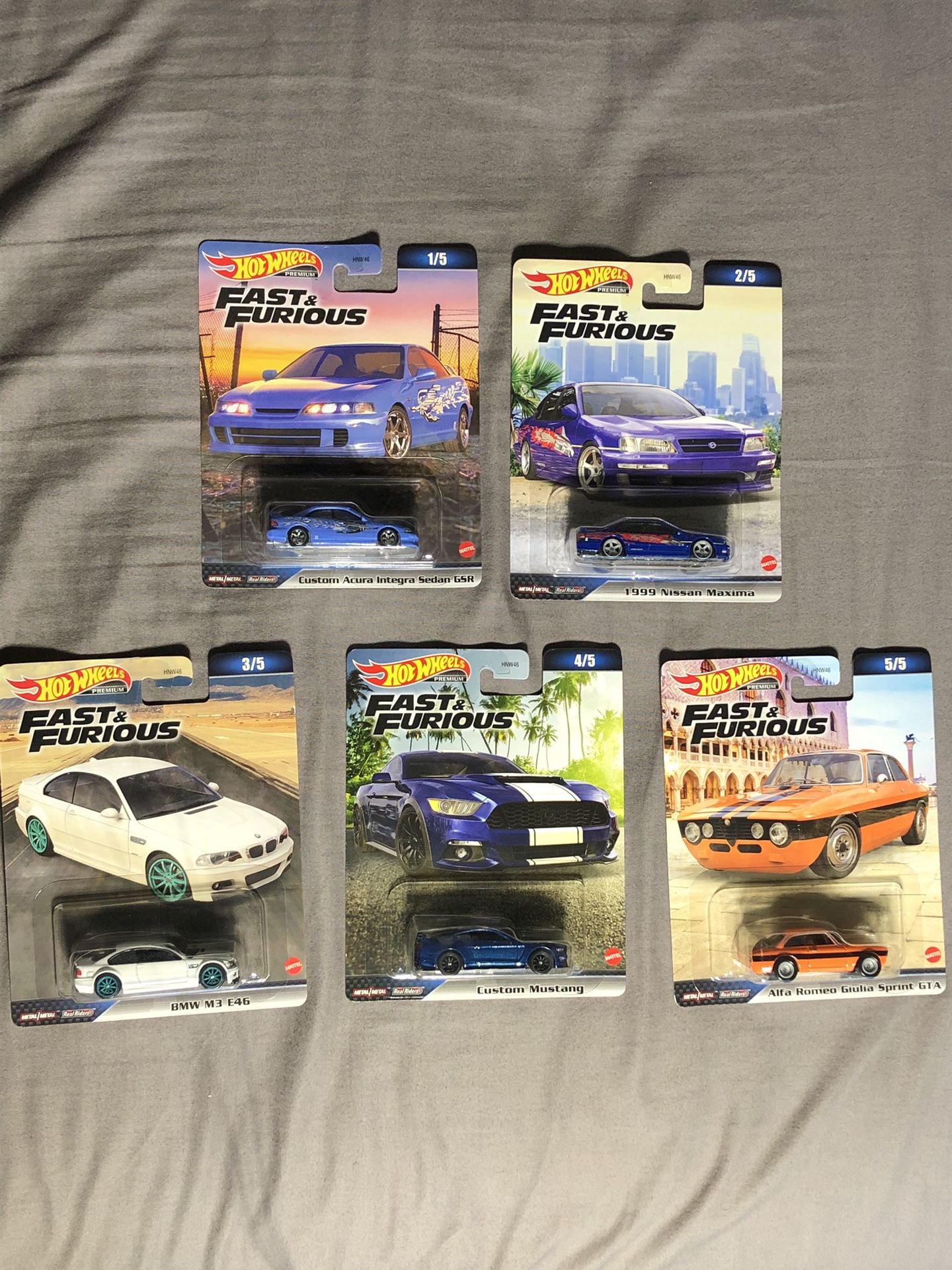 Fast And Furious Hotwheels 