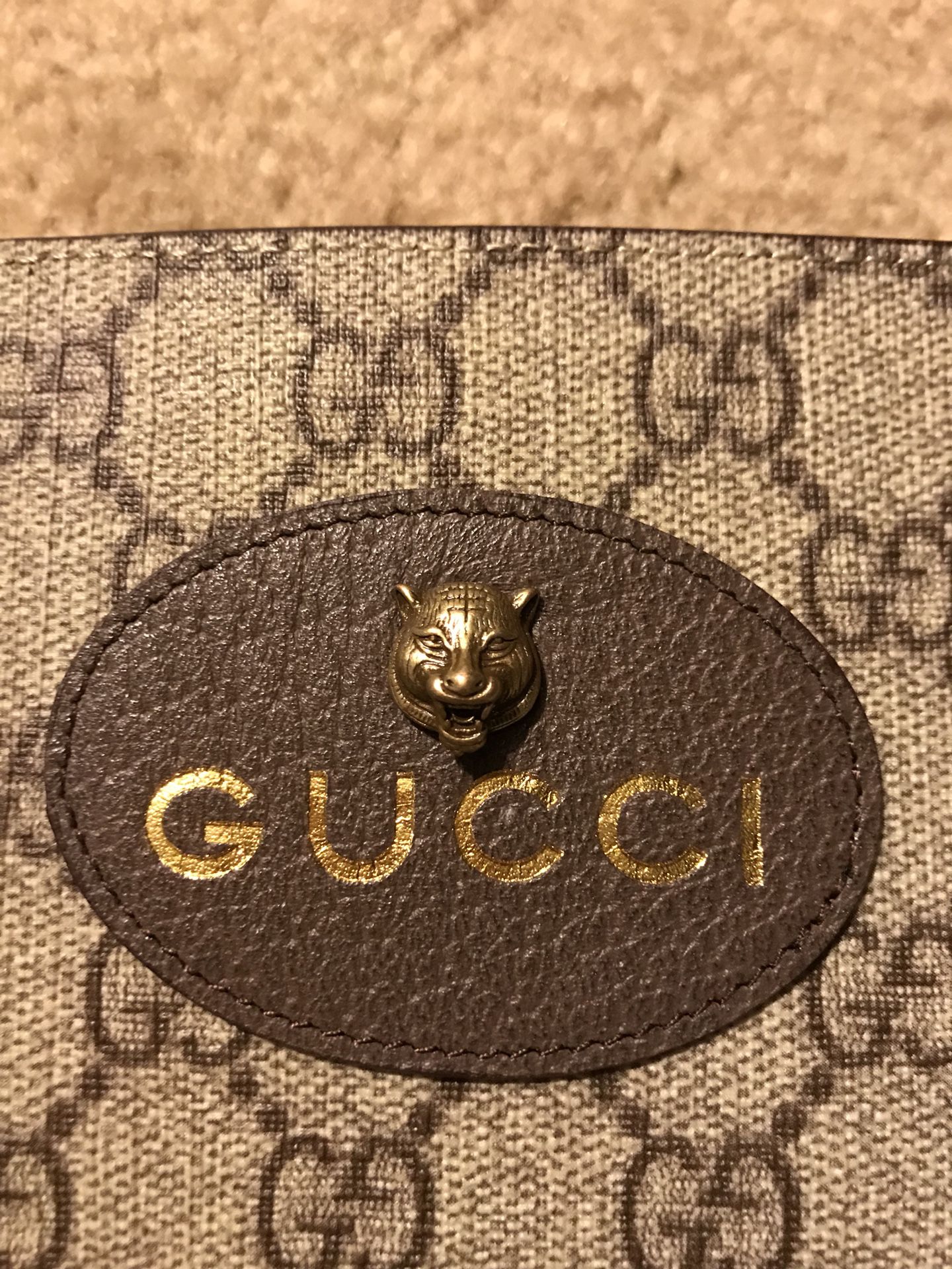 Gucci Vintage GG Supreme Tissue Holder - Neutrals Wallets, Accessories -  GUC334098