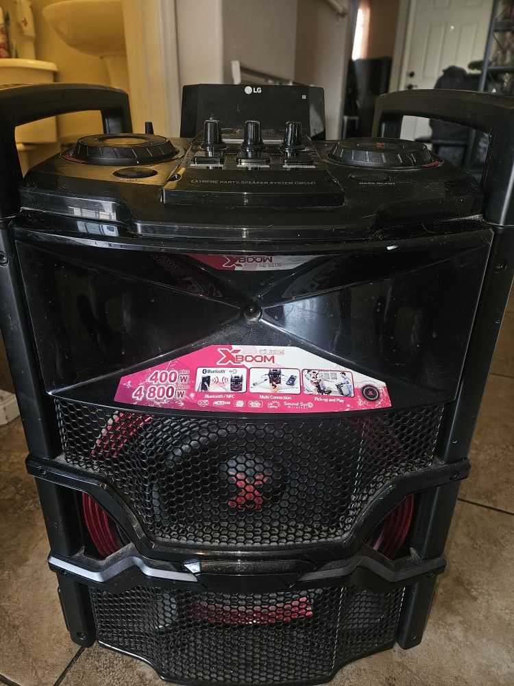 LG 400W Speaker System OM5541 No Remote