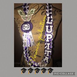 Graduation Ribbion Leis