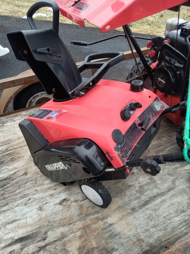 3 1/2 Single Stage Snowblower 2 Stroke Engine 