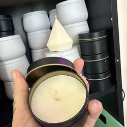 4oz homemade soy wax candles