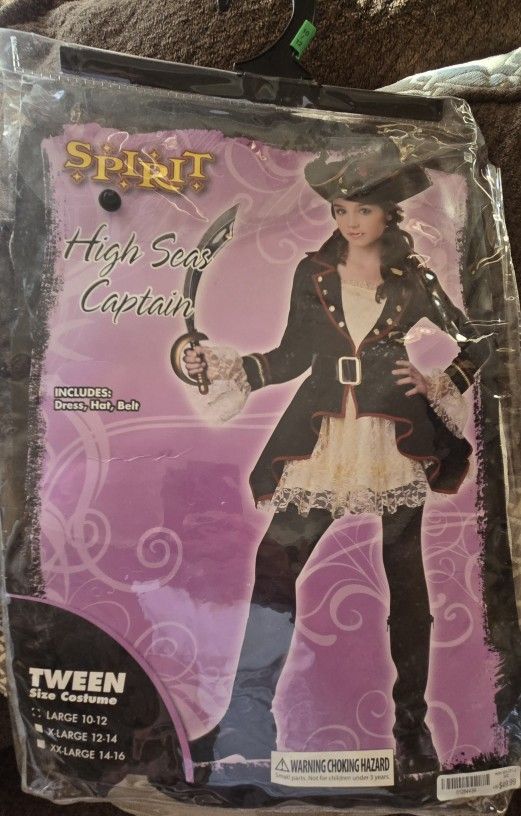 Teen Halloween Pirate Costume