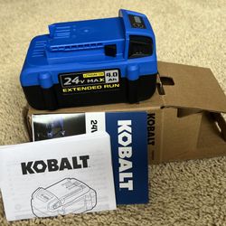 Kobalt 24v Max 4.0Ah Extended Run Battery