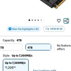 4TB SSD WD BLACK PS5 