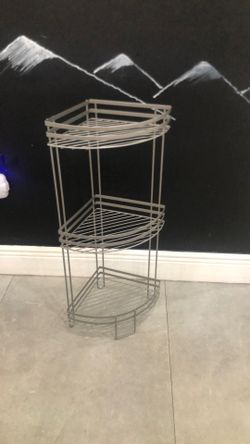 3 tier metal rack 28” tall 13 wide