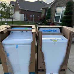New GE Washer And Dryer 