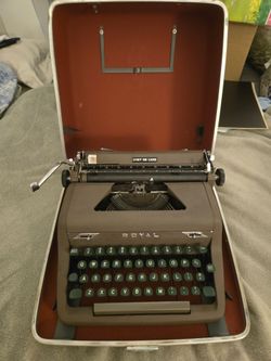 Vintage typewriter