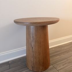 Small Wooden End Table