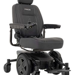 question Wheel Drive, Motorized Electric Wheelchair tor Adults, 500 Ibs. WC, Up to 5.1 MPH, 14 or 17.4 Miles Range Per Charge