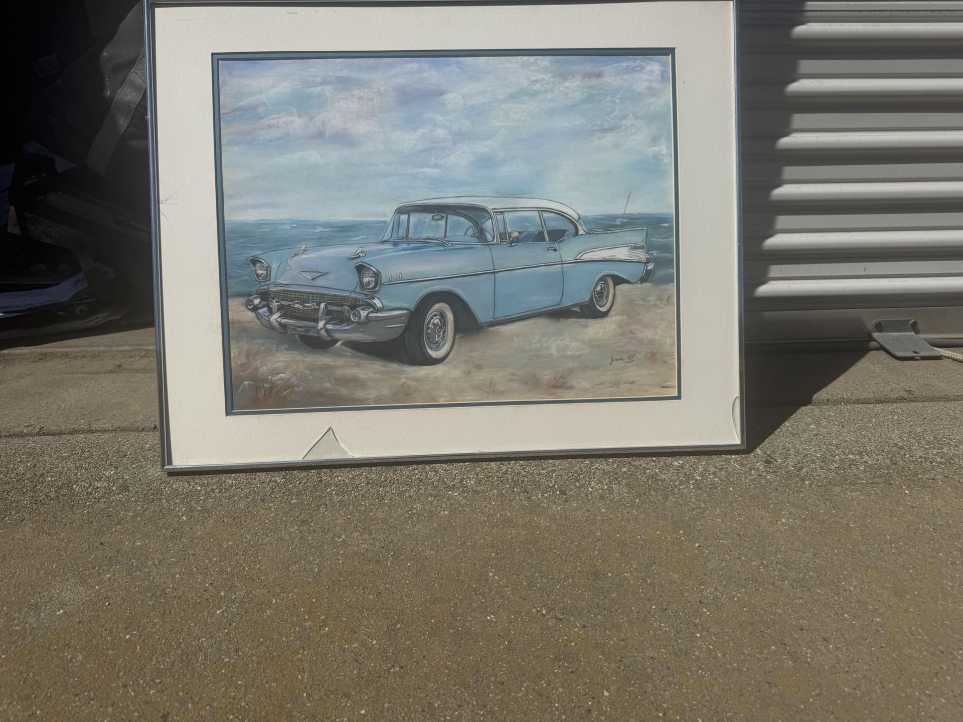 57 Chevy Art