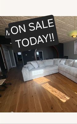 Gray Sectional Couch Sofa Cloud Luxury