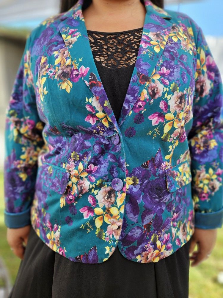 Torrid Floral Blazer