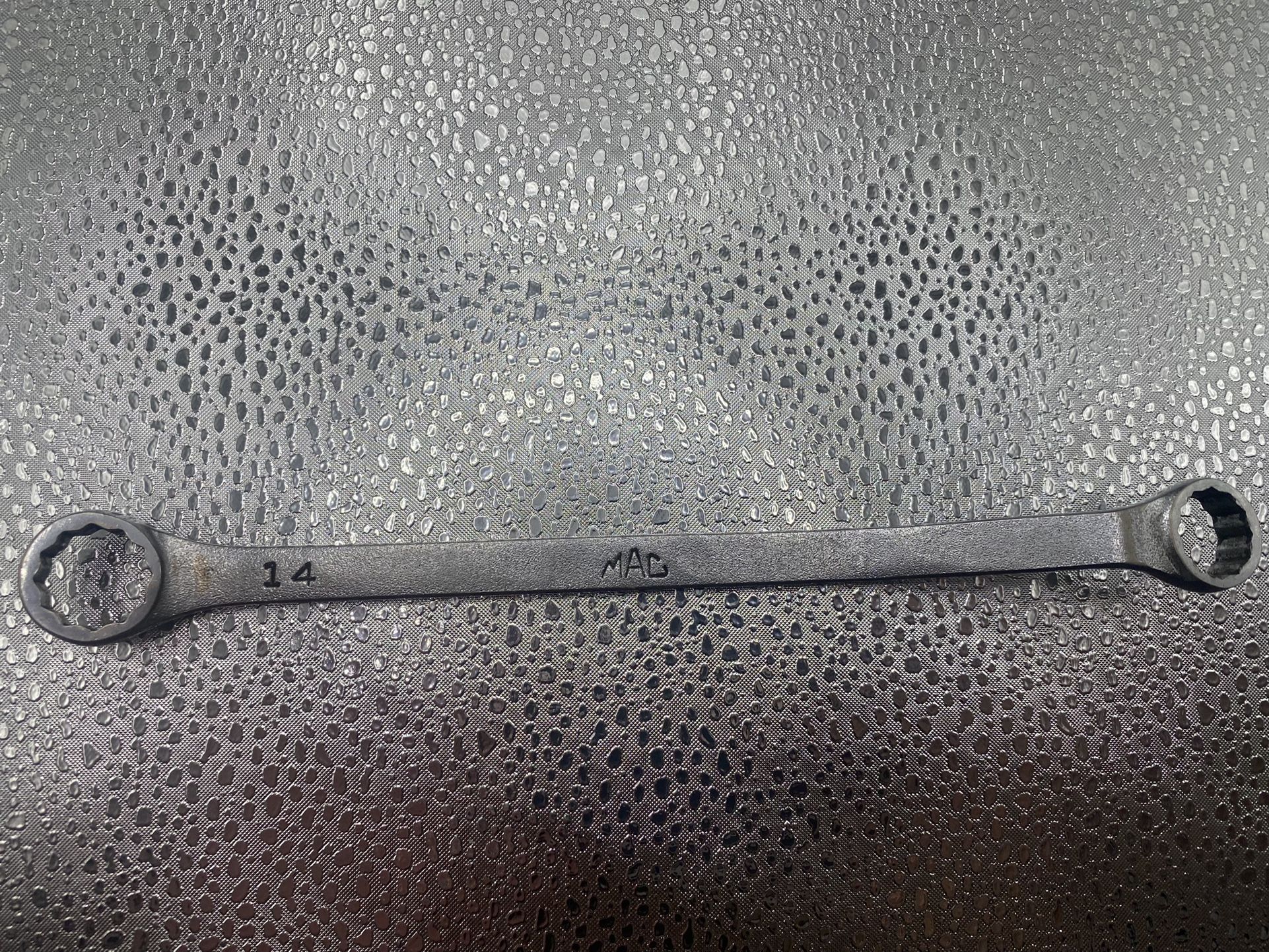 MAC Tools 13mm x 14mm Specialty Offset Box Wrench M1314BXL Made in U.S.A. Used