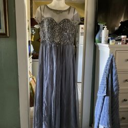 Bonito Vestido Size 22 Nuevo Para Fiesta 