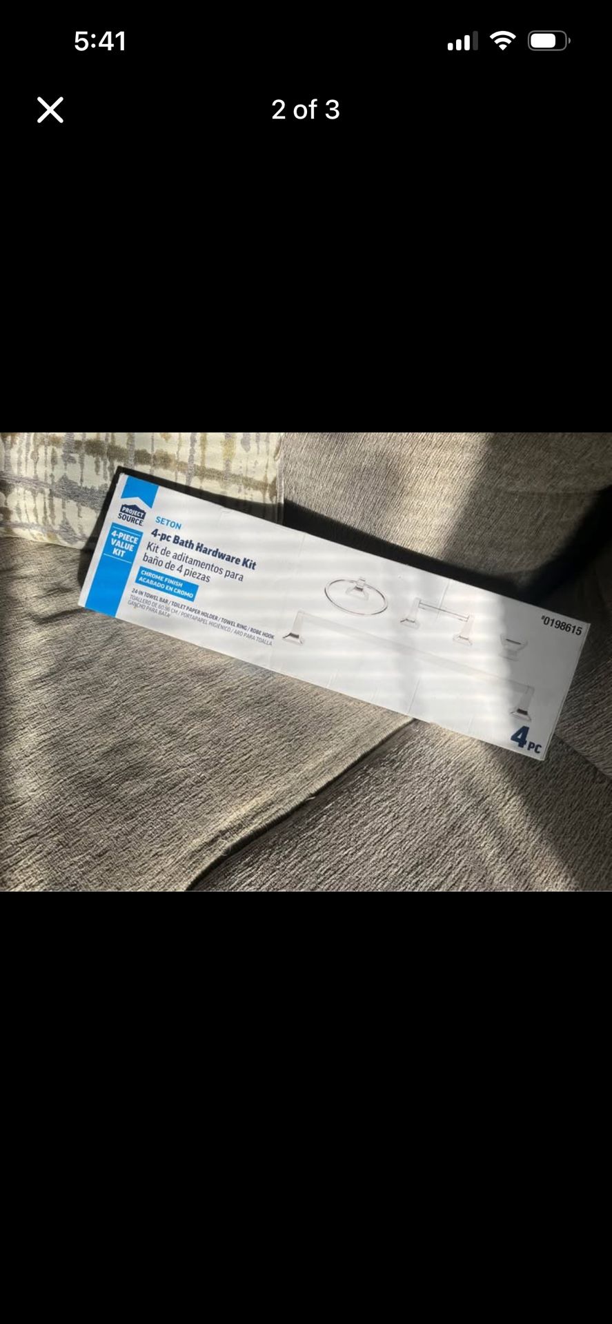 4 pc. Bath Hardware Kit