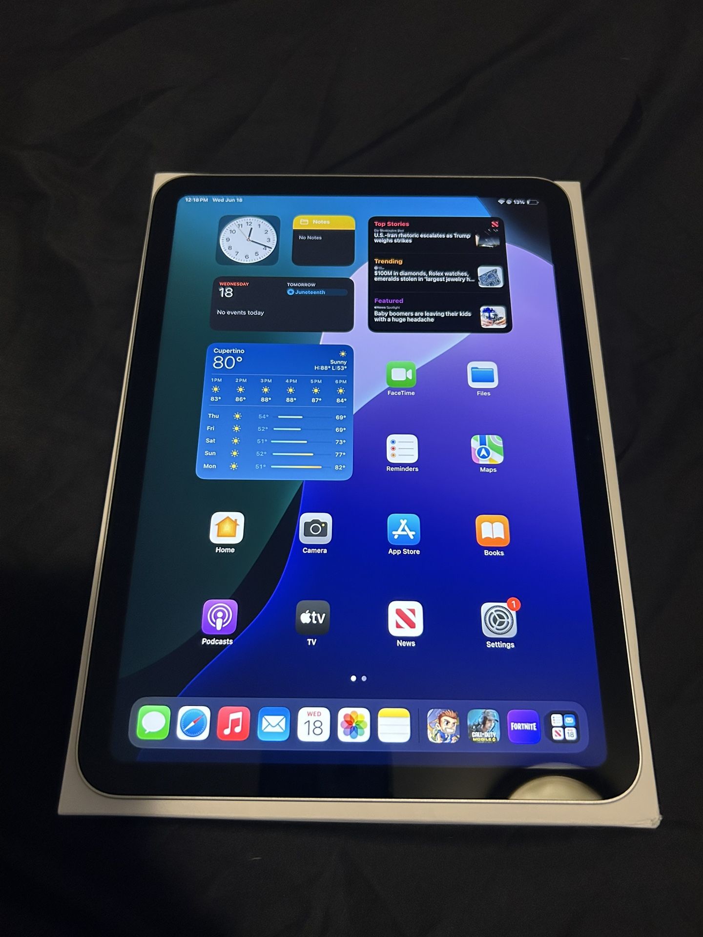 2025 Apple iPad (A16) 11-inch 512GB
