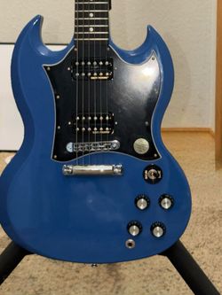 2011 SG Gibson special edition Renault Blue
