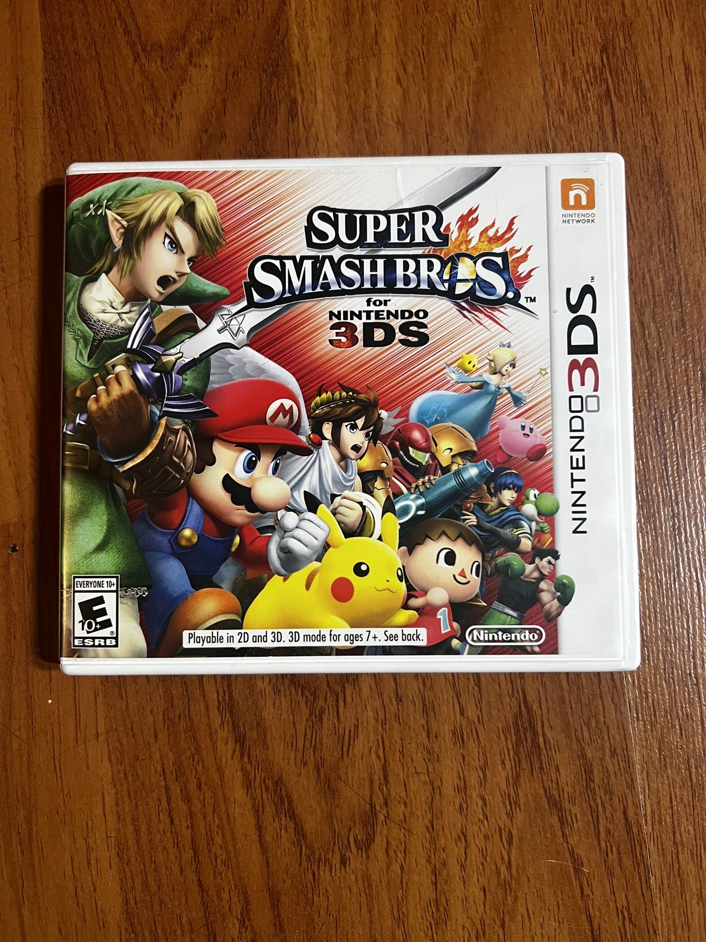 Super Smash Bros Nintendo 3DS (CIB) TESTED AND COMPLETE Includes Case & Manual