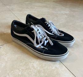 Vans Old Skool Classic Black White (Size 12)
