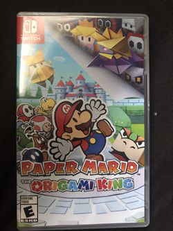 Paper Mario Origami King Nintendo Switch
