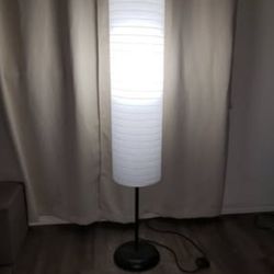 53"H Paper shade lamp bulb not included