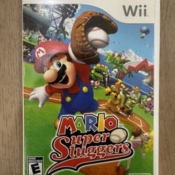 Mario Super Slugger For Nintendo Wii-Complete In Box 