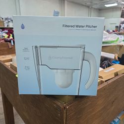 CLEARLY FILTERED, FILTERED WATER PITCHER 