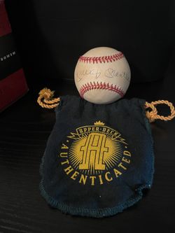 Mickey Mantle Autographed Baseball