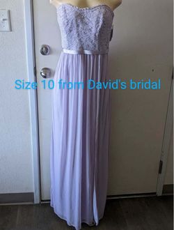 New women’s dress size 10 from David’s bridal