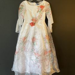 Disney Beauty and the Beast Rare Wedding Dress Size 8/10