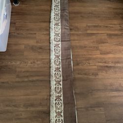 NWOT Chapel Hill Design A Division Of Croscill In Turquoise Brown Shower Curtain 70" W X 72" L 100% Polyester 