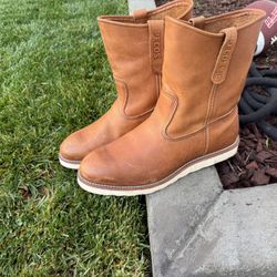 Redwing Pecos Boots Rare Pull On 11.5 Work Boots 