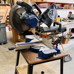 Cobalt 10 inc miter saw / chop saw with table 